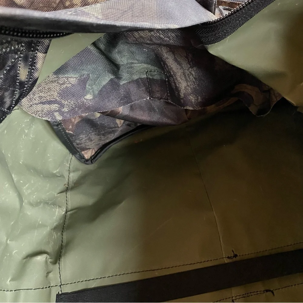 National Wild Turkey Federation NWTF Green Camo XL Duffel Bag Weekender Backpack